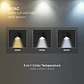 Wall lamp LED solar 9W with PIR sensor 3IN1 IP65 Black V-TAC - thumbnail 4