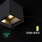 Wall lamp LED solar 9W with PIR sensor 3IN1 IP65 Black V-TAC - thumbnail 6