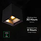 Wall lamp LED solar 9W with PIR sensor 3IN1 IP65 Black V-TAC - thumbnail 7