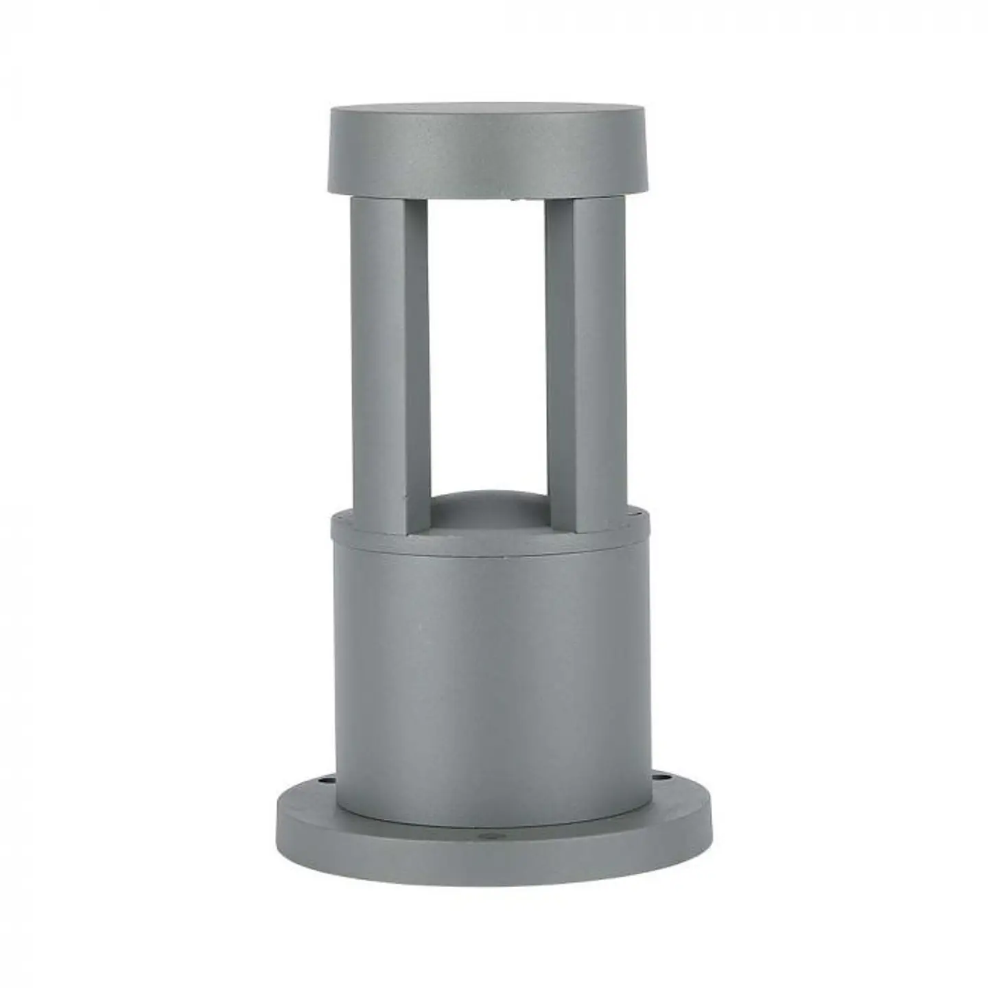 Baliza con bombilla LED 250mm 10W gris V-TAC 1