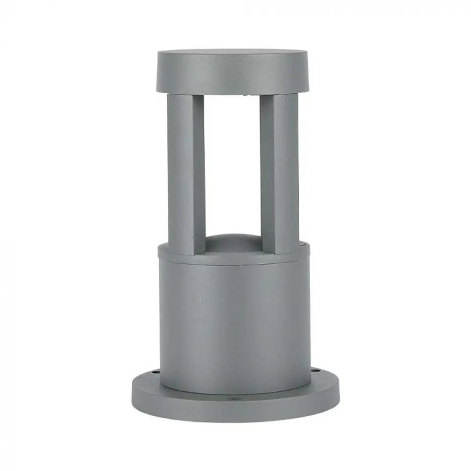 Baliza con bombilla LED 250mm 10W gris V-TAC 1