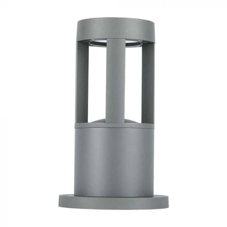 Baliza con bombilla LED 250mm 10W gris V-TAC 2