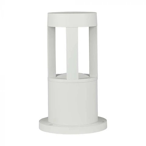 Baliza c/lâmpada LED 250mm 10W branco V-TAC