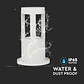 Baliza con bombilla LED 250mm 10W blanco V-TAC - Miniatura 4