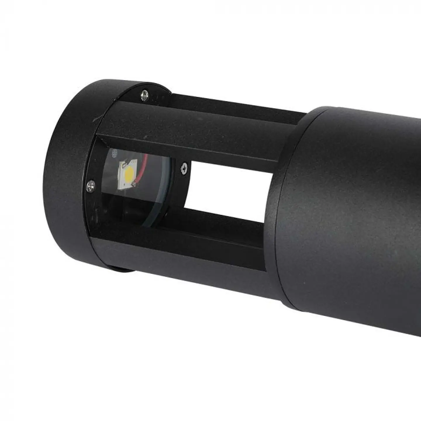 Baliza c/lâmpada LED 250mm 10W 3000K preta V-TAC 3