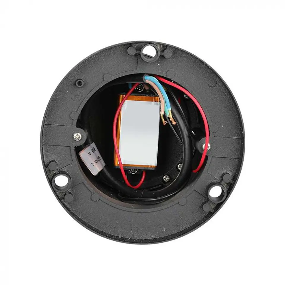 Baliza c/lâmpada LED 250mm 10W 4000K chip CREE preta V-TAC 4