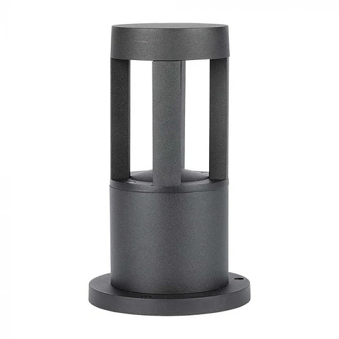 Baliza c/lâmpada LED 250mm 10W 4000K chip CREE preta V-TAC