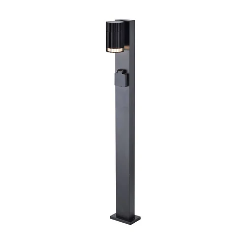 Baliza c/lâmpada e tomada GU10 0.8M IP44 V-TAC