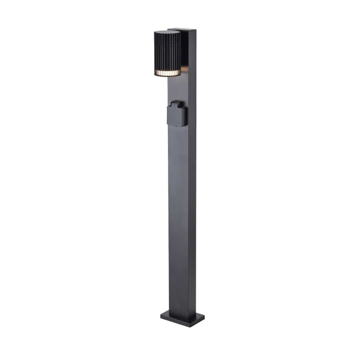 Baliza c/lâmpada e tomada GU10 0.8M IP44 V-TAC 1