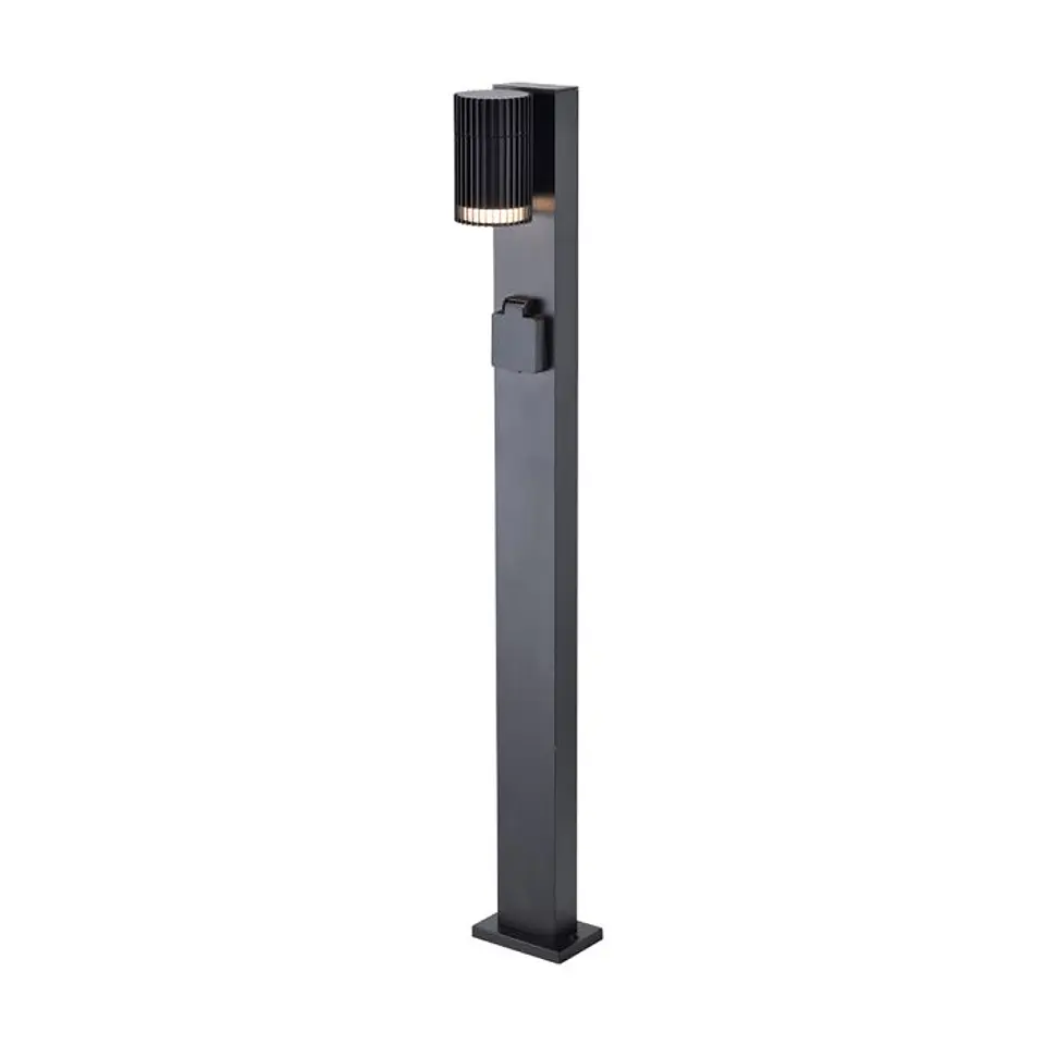 Baliza c/lâmpada e tomada GU10 0.8M IP44 V-TAC 1