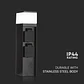 Garden column with lamp and 2 sockets IP44 V-TAC - thumbnail 4
