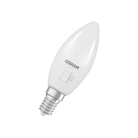 Lâmpada LED Classic B40 DIM CCT Select 4.9W 827/840/865 E14 frosted Ledvance