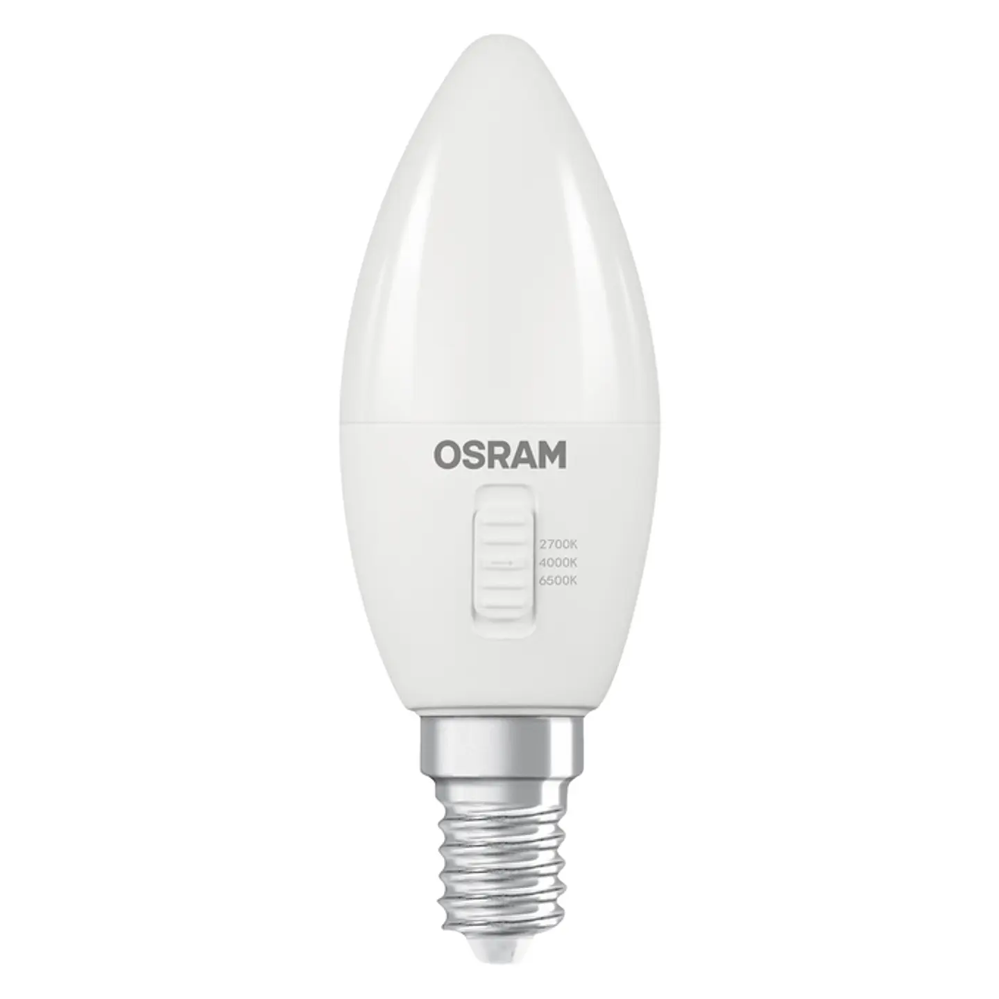 Lâmpada LED Classic B40 DIM CCT Select 4.9W 827/840/865 E14 frosted Ledvance 2