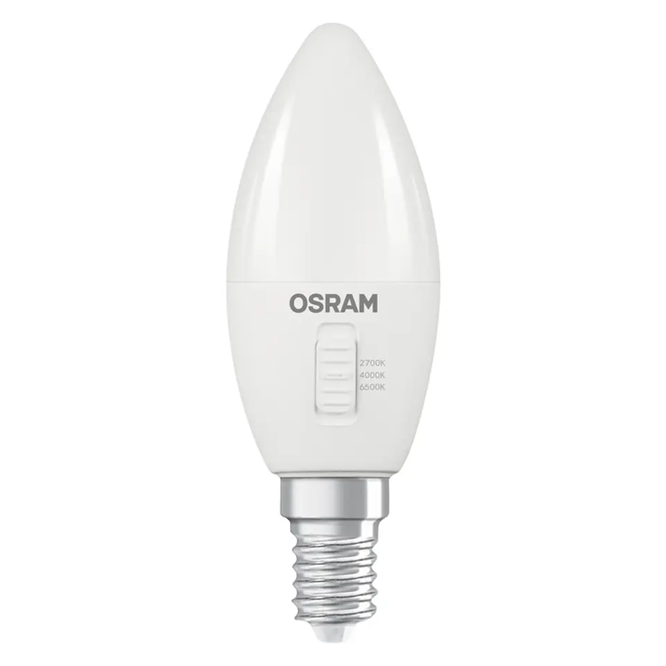 Lâmpada LED Classic B40 DIM CCT Select 4.9W 827/840/865 E14 frosted Ledvance 2