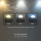 Downlight de encastrar redondo 12W V-TAC 3CCT - Thumbnail 4