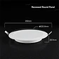 Round recessed downlight 18W V-TAC 3CCT - thumbnail 2