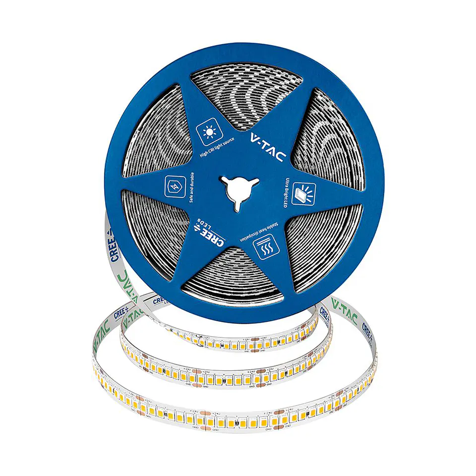 Tira LED SMD 2835-CREE 238 18W/M 24V IP20 Doble PCB V-TAC 1
