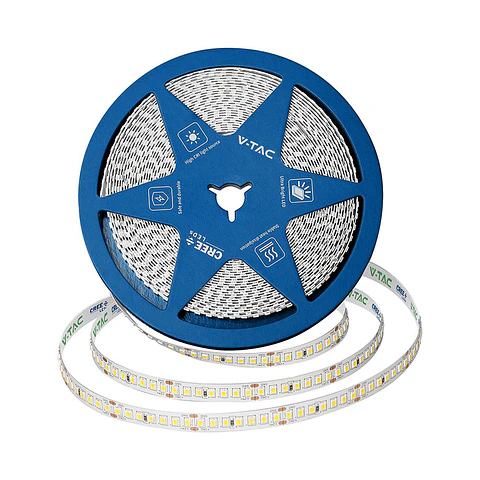 Fita LED SMD 2835-CREE 168 12W/M 24V IP20 Double PCB V-TAC 