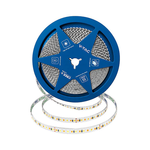 Fita LED SMD 2835-CREE 192 15W/M 3CCT 24V IP20 Double PCB V-TAC 