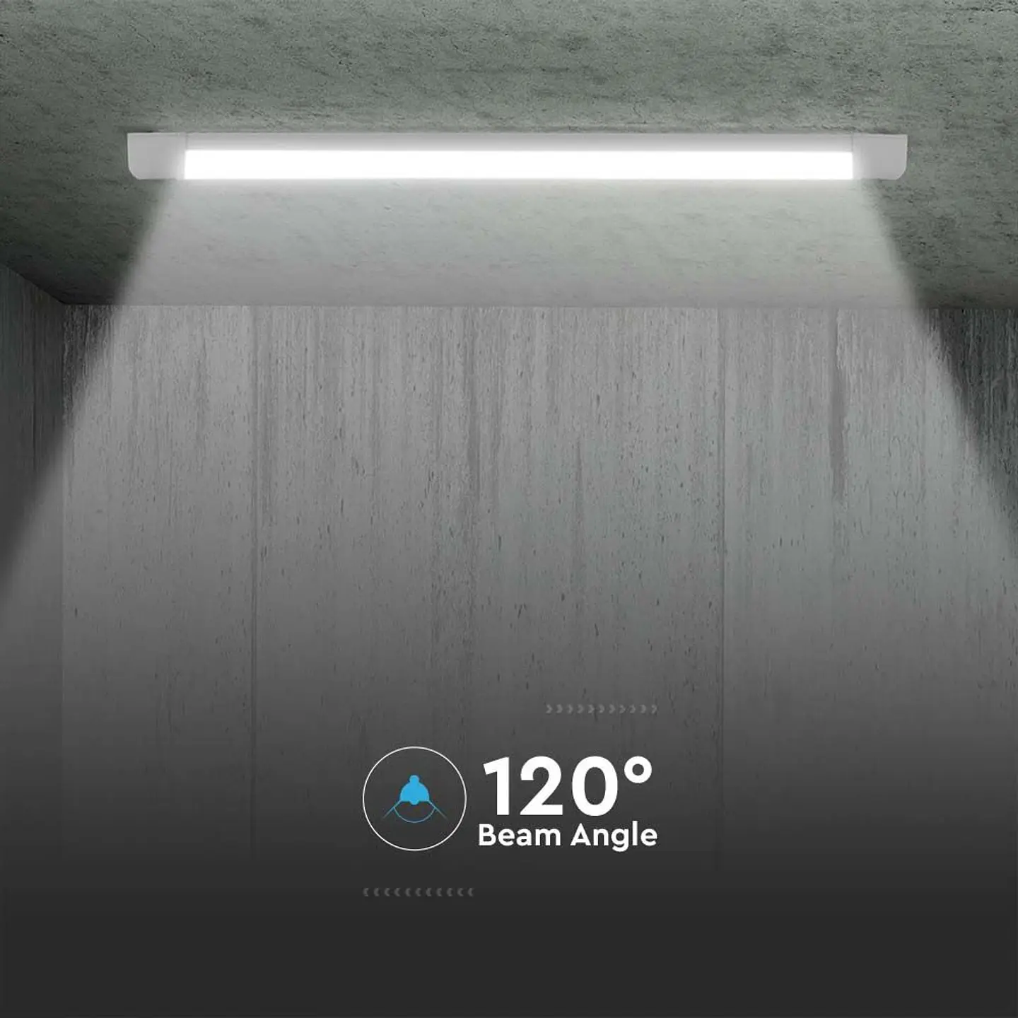 LED Prismatic Luminaire CHIP CREE 20W 4000K 600mm V-TAC 4