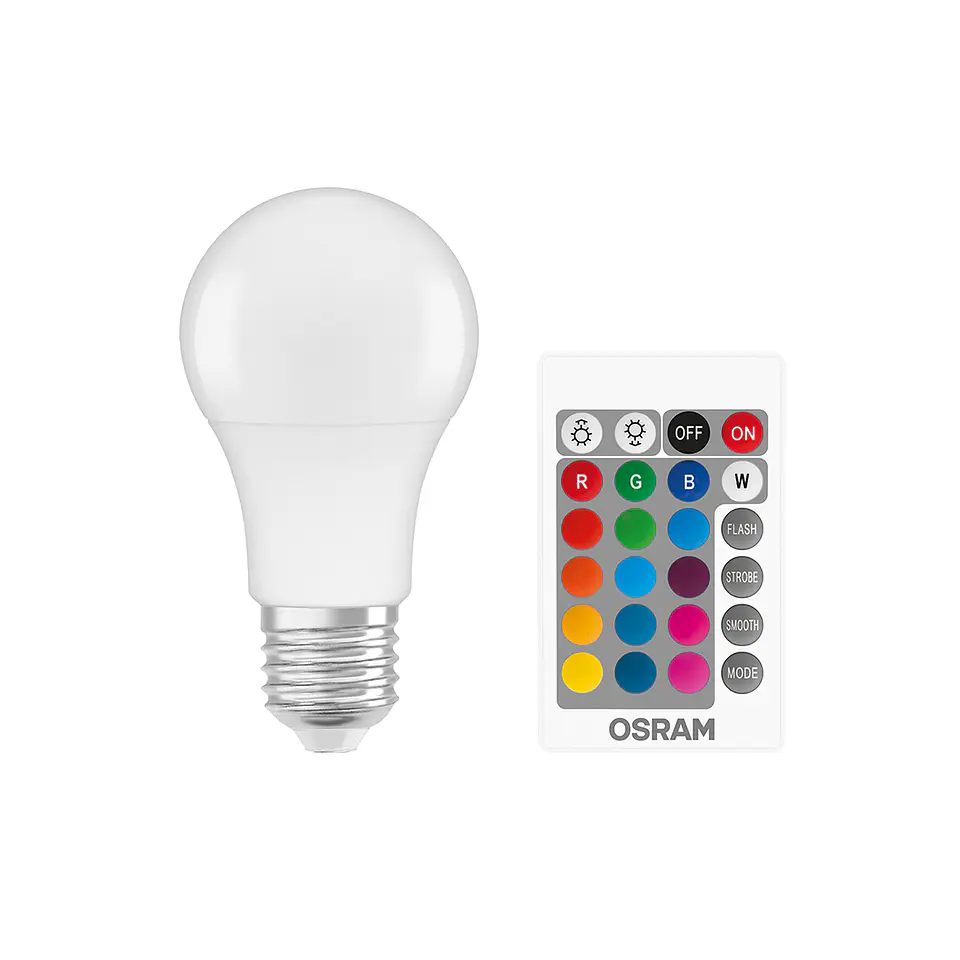 Lâmpada LED Superstar Classic A60 RGBW 9,4W 827 FR LEDVANCE 1