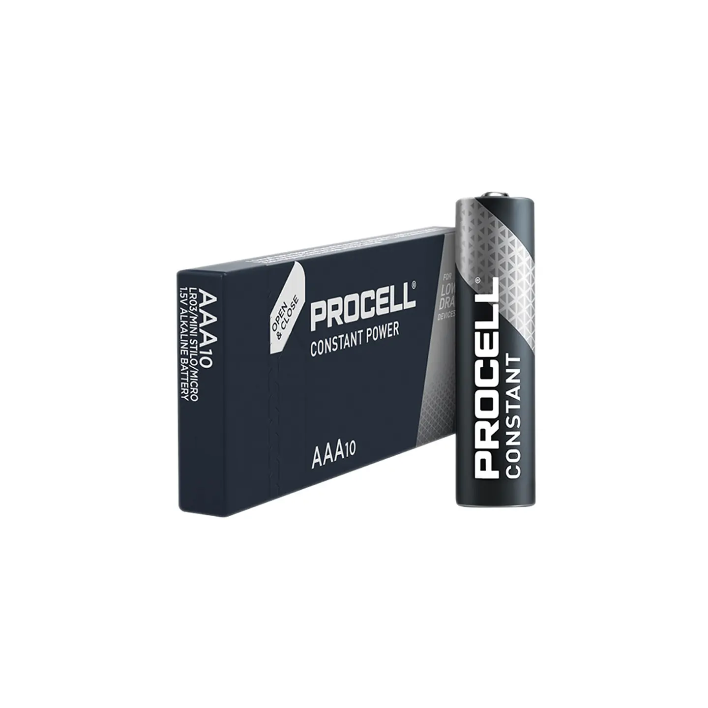 Pilhas Alcalinas LR03 AAA 1,5V (Pack 10) Duracell 1