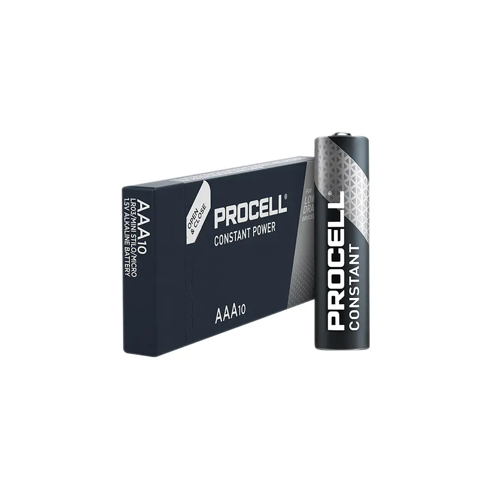 Pilhas Alcalinas LR03 AAA 1,5V (Pack 10) Duracell 1