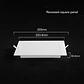 Square Recessed Downlight 18W 3CCT V-TAC - thumbnail 2