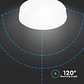 Lâmpada LED 6,4W 3000K GX53 V-TAC - Thumbnail 4