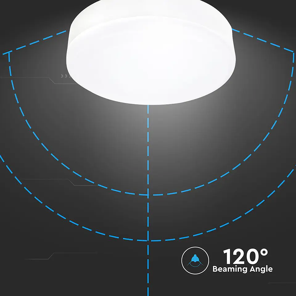 Lâmpada LED 6,4W 3000K GX53 V-TAC 4