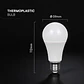 Bombilla LED chip CREE A60 10,5 W 4000 K E27 V-TAC - Miniatura 2