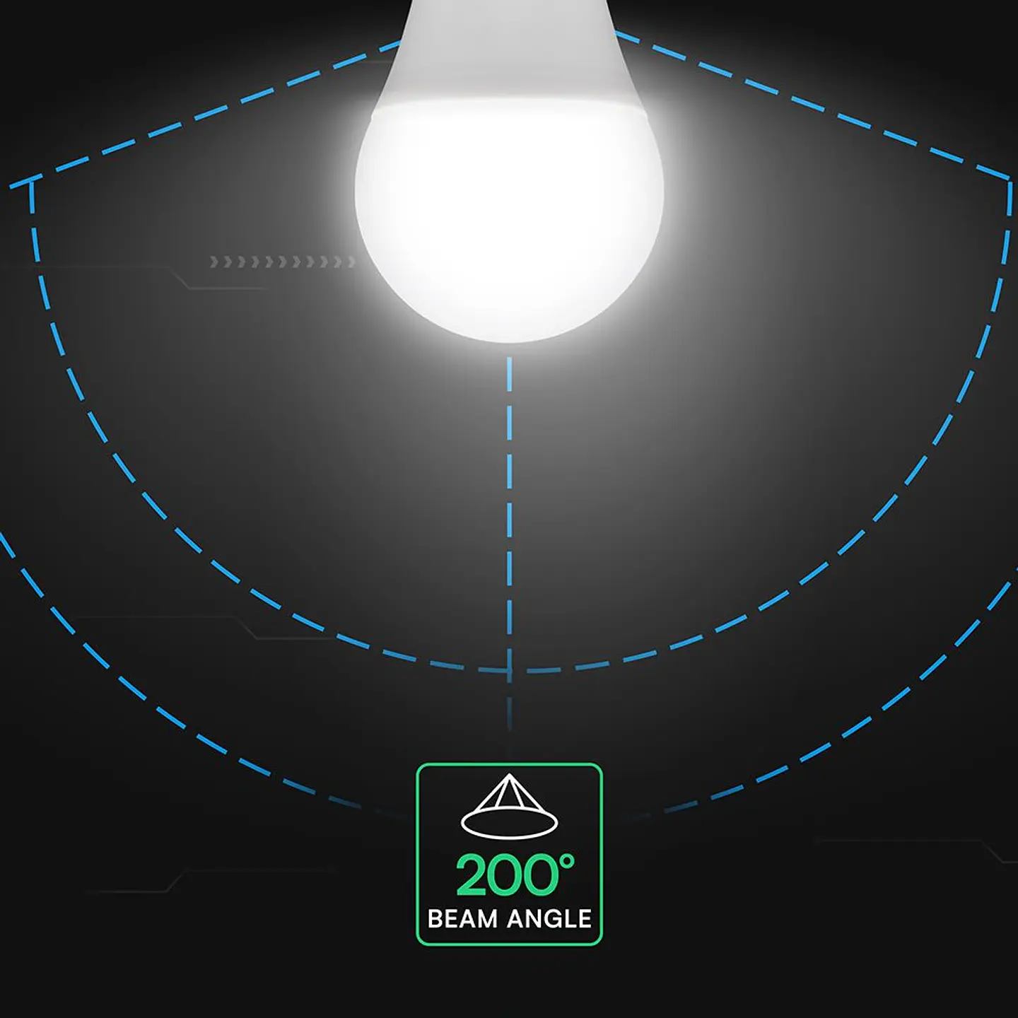 Bombilla LED chip CREE A60 10,5 W 4000 K E27 V-TAC 3
