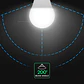 Bombilla LED chip CREE A60 10,5 W 4000 K E27 V-TAC - Miniatura 3
