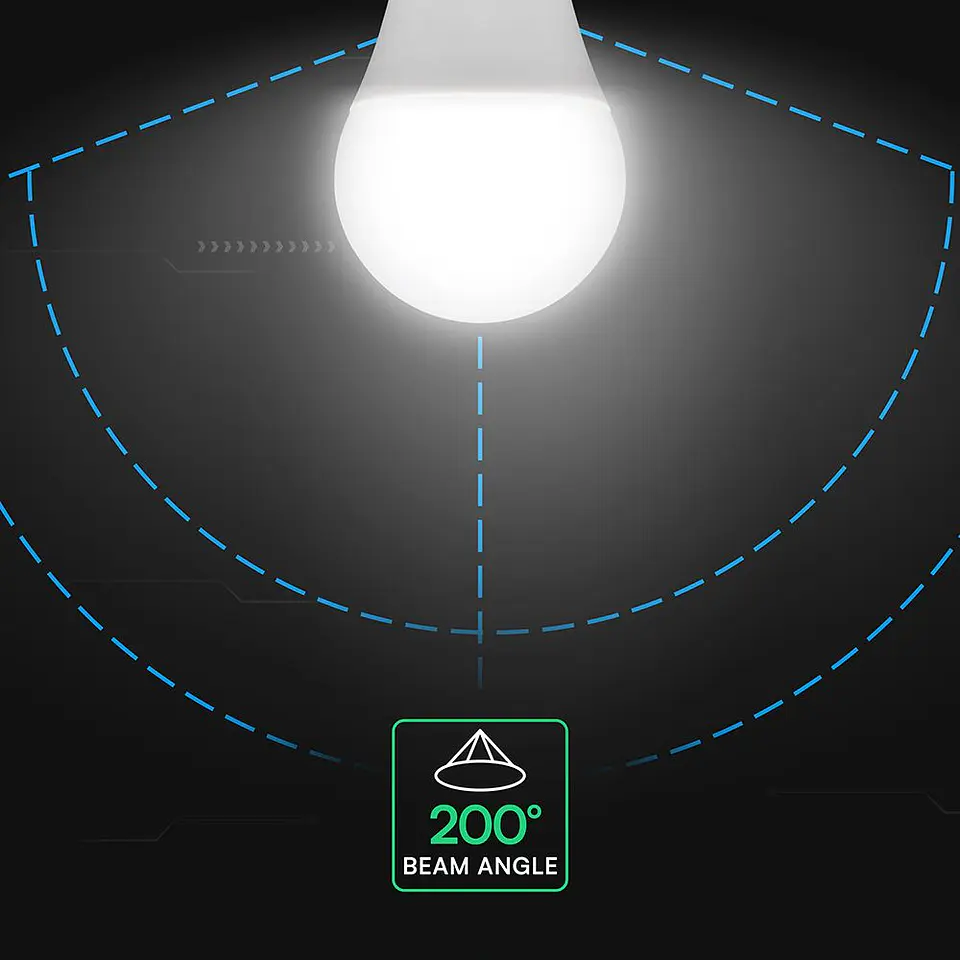 Bombilla LED chip CREE A60 10,5 W 4000 K E27 V-TAC 3