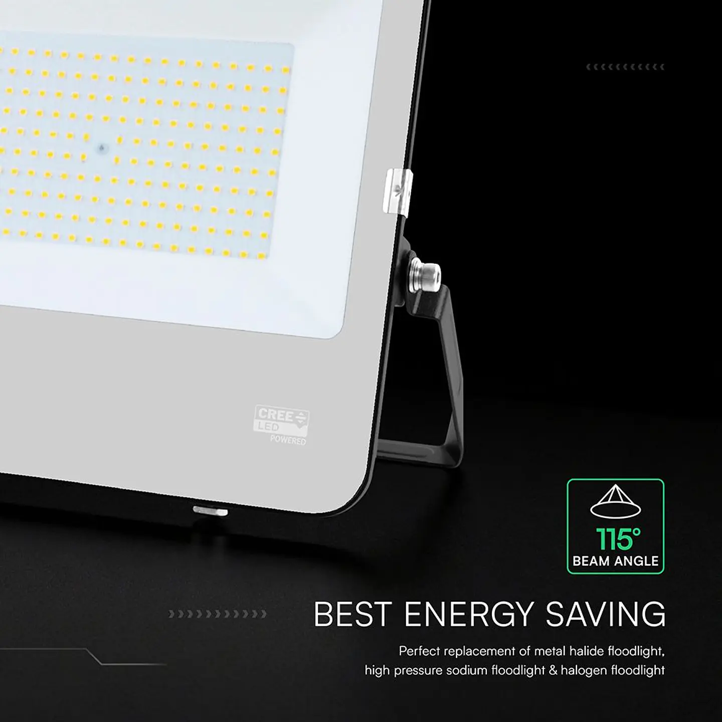 LED Floodlight with CREE Chip 150W 6500K 135M/W IP65 V-TAC 4