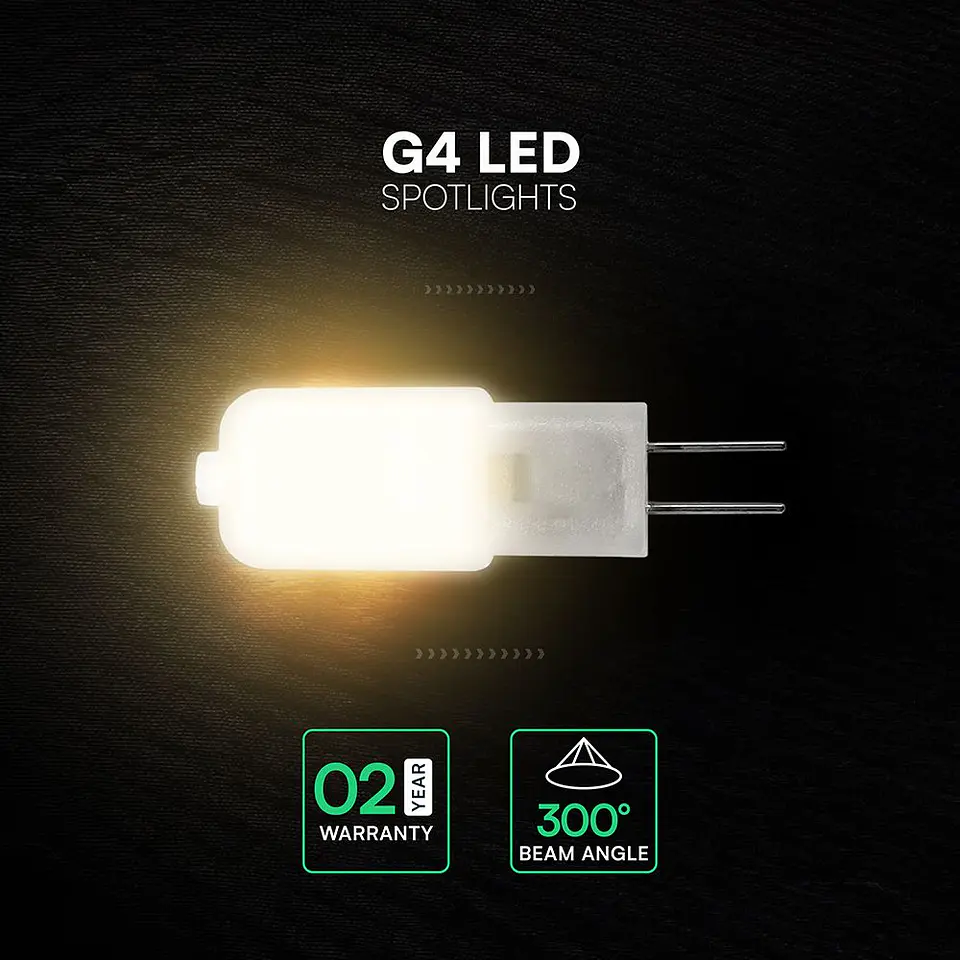 LED lamp Spotlight 1,1W 3000K G4 V-TAC 3