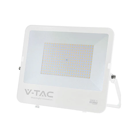 Projetor LED chip CREE 200W 4000K 135LM/W corpo branco V-TAC
