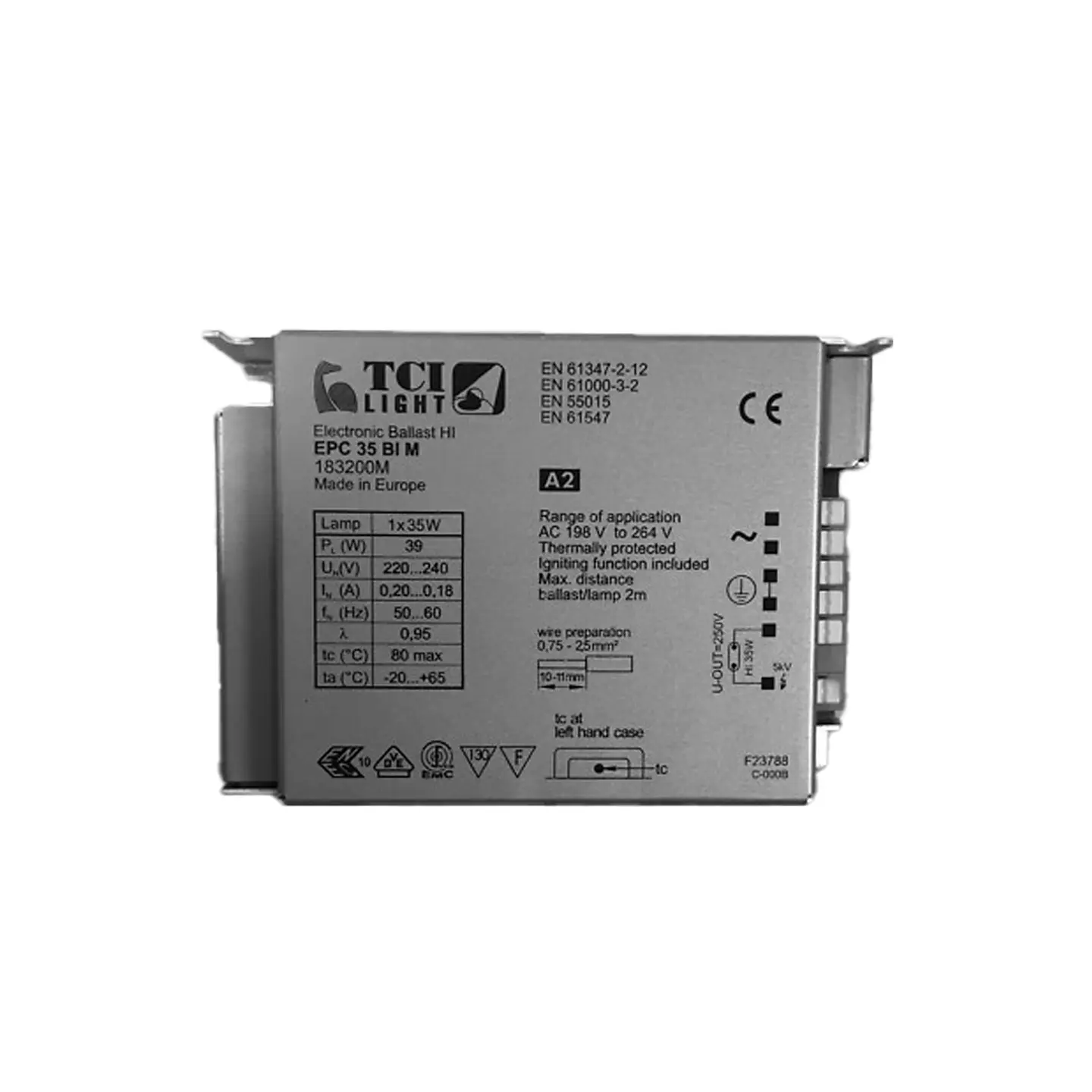 Balastro electrónico EPC 35 BI M TCI 1