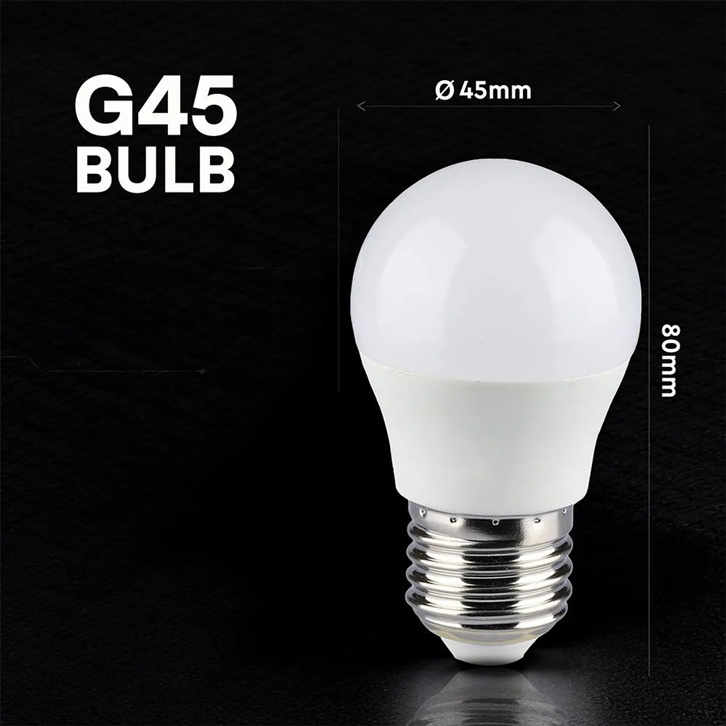 Lâmpada LED chip CREE P45 6,5W 6500K E27 V-TAC 3