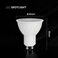 Bombilla LED chip CREE 38D 4,5W 3000K GU10 V-TAC - Miniatura 4