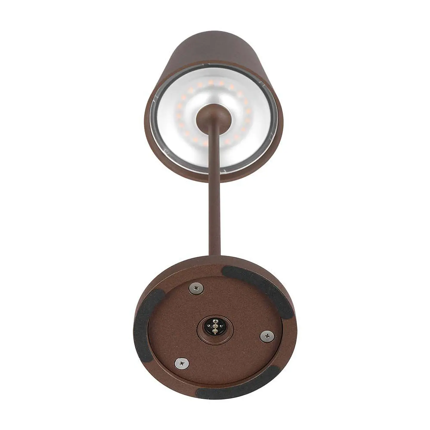 LED table lamp rechargeable 1.5W 3000K IP54 brown V-TAC  4