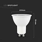 Bombilla LED chip CREE 110D 7,5W 3000K GU10 V-TAC - Miniatura 3