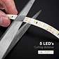 Tira LED SMD 2835 120 LEDS 8W/m 3000K 24V IP20 20M V-TAC - Miniatura 3