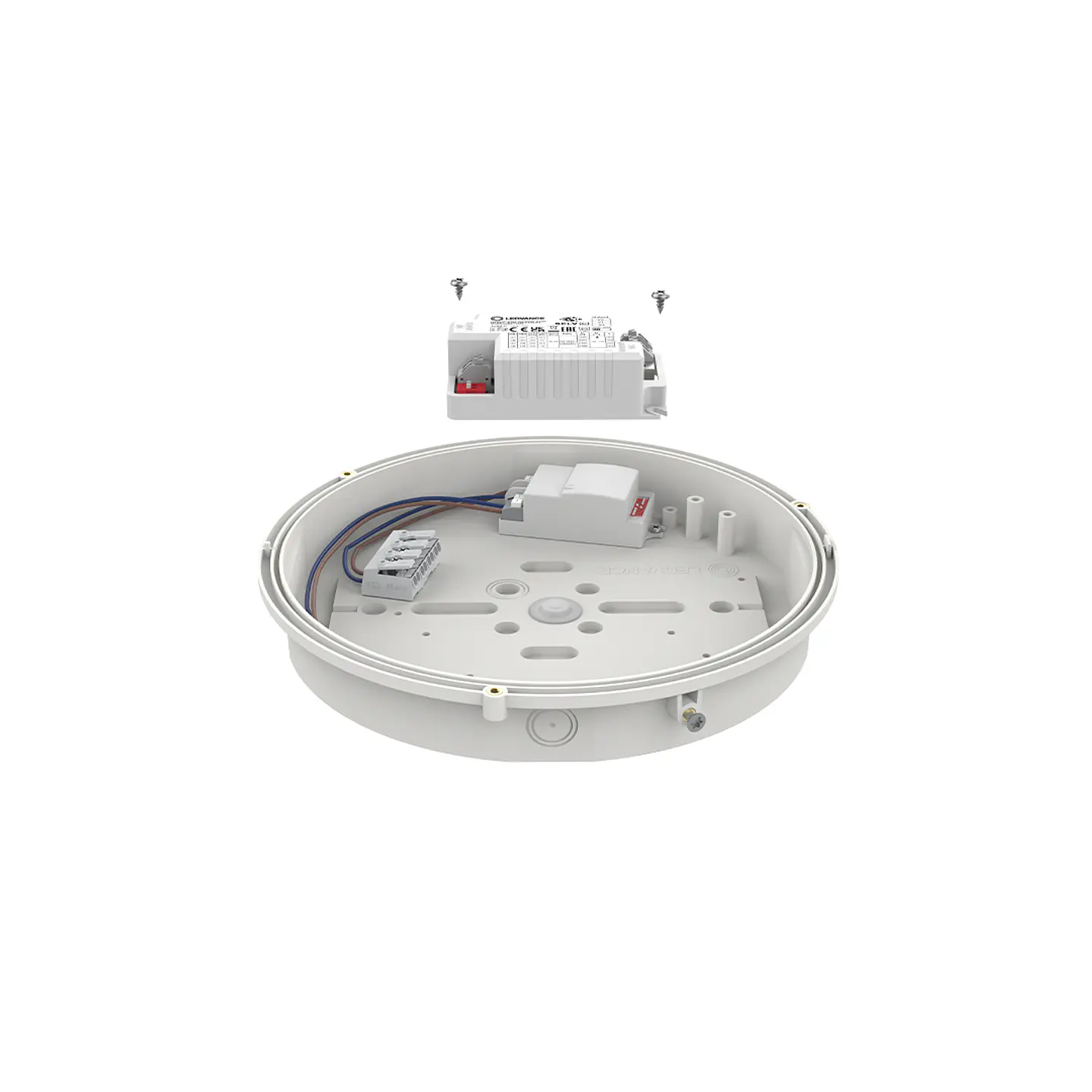 Plafón Bulkhead Round 250 P 9.5W 3000K/4000K Ledvance 4