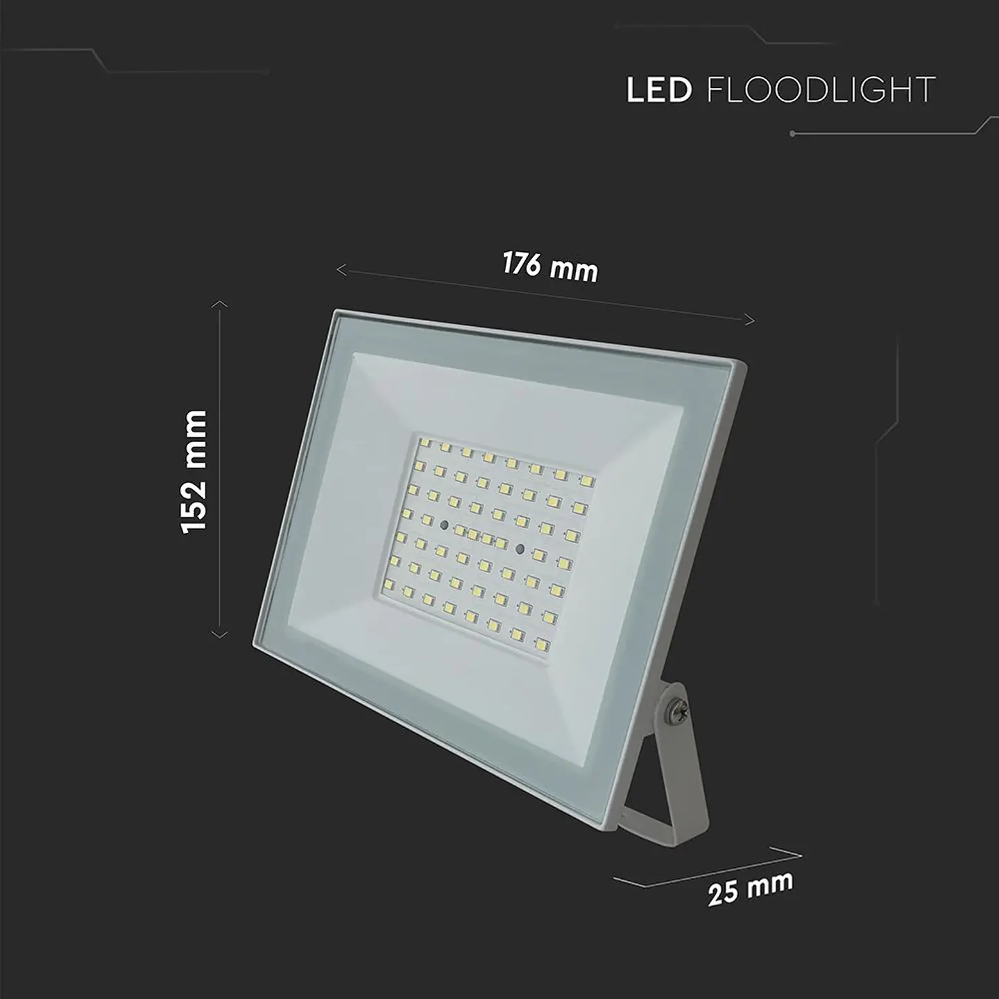 Proyector LED 50W 6500K V-TAC 6
