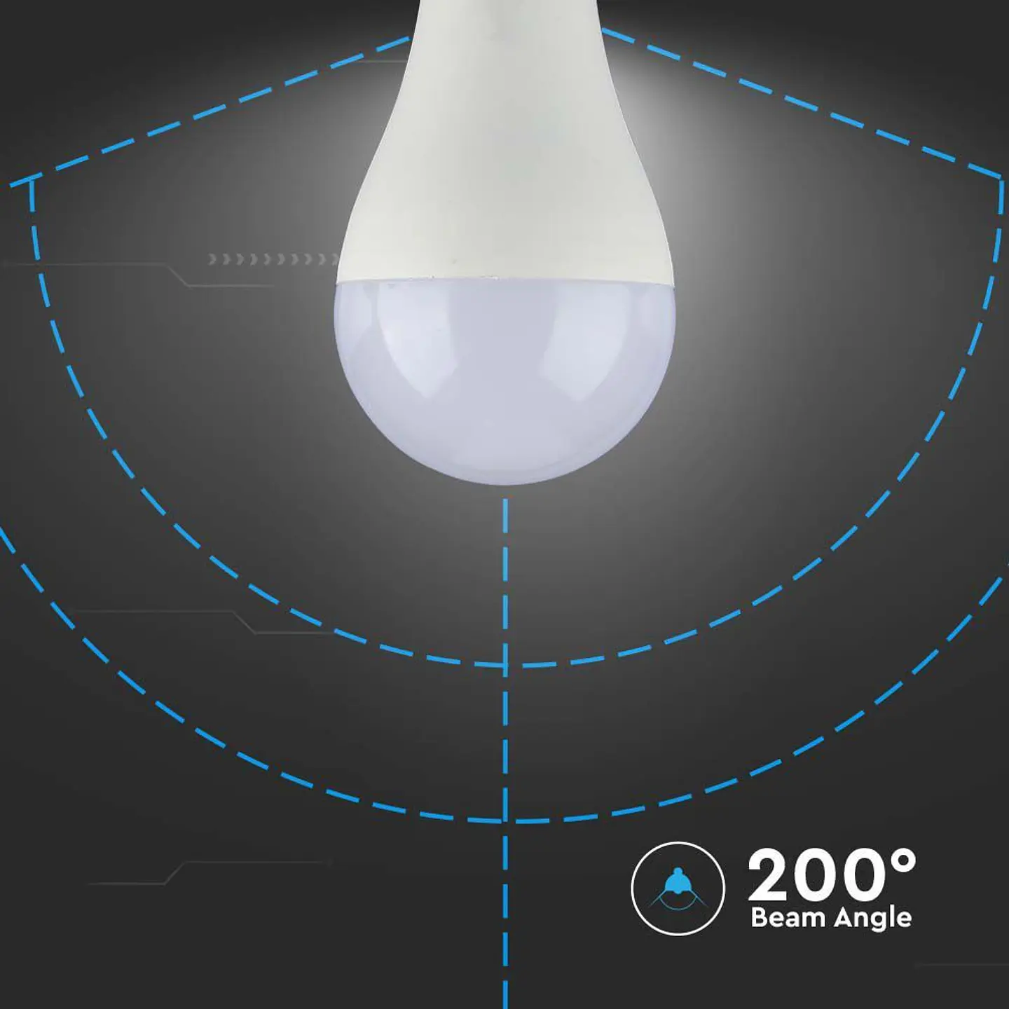 LED lamp 15W 6500K E27 V-TAC 3