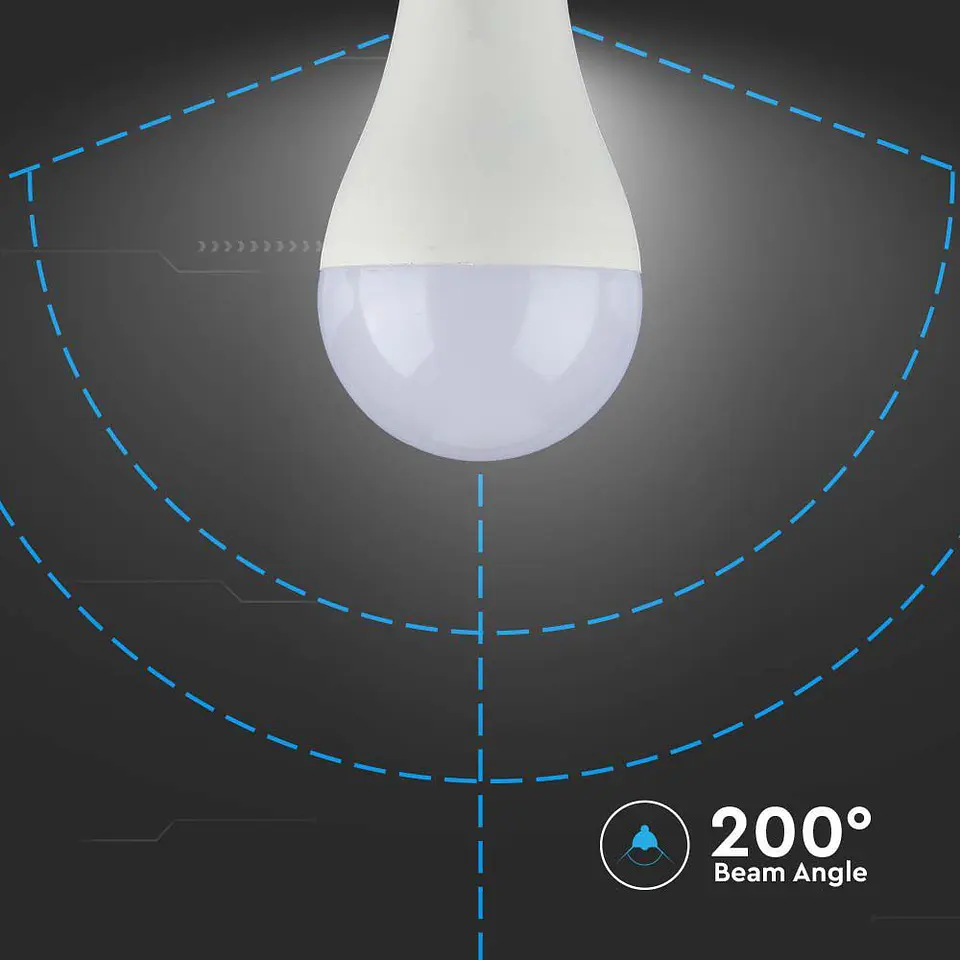 LED lamp 15W 6500K E27 V-TAC 3