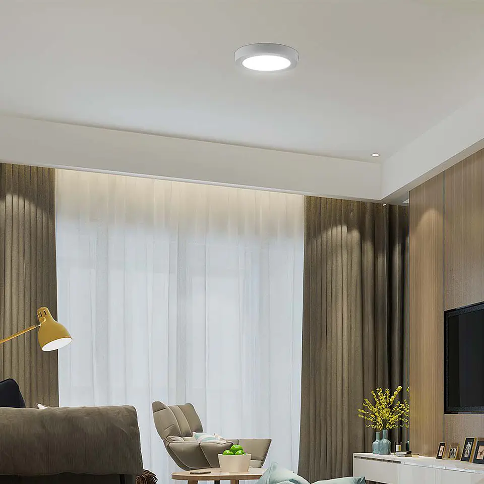 Downlight saliente redondo chip Samsung 6W 6500K V-TAC 4