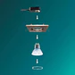 Square Recessed Trim Peridot GU10 Nickel Philips - thumbnail 3