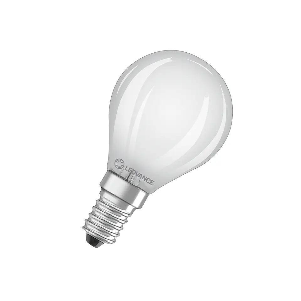 Lâmpada LED Classic P 40 Filamento DIM P 3,4W 827 FR E14 Ledvance 1